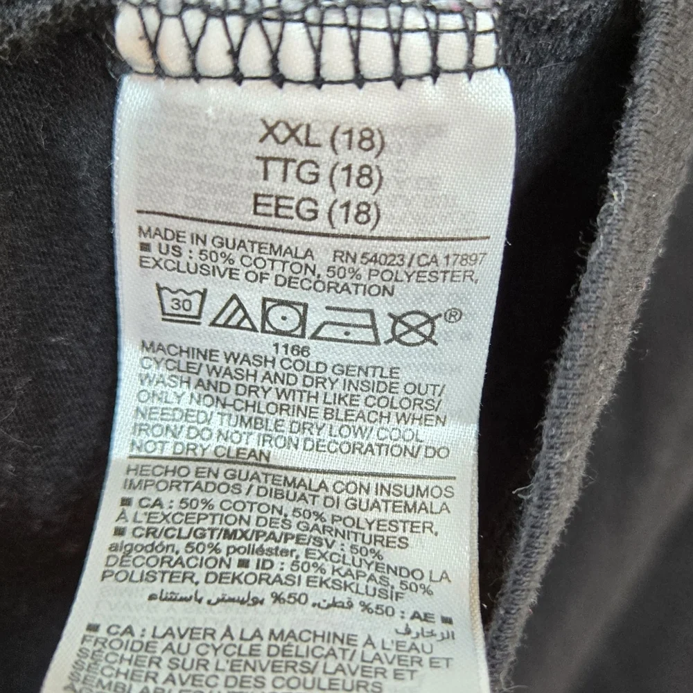Old Navy Boys Black Dinosaur Soft‎ Washed Short Sleeve Casual Graphic Tee XXL